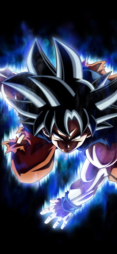 Fond d'écran iPhone Goku Dragon Ball Super 10k