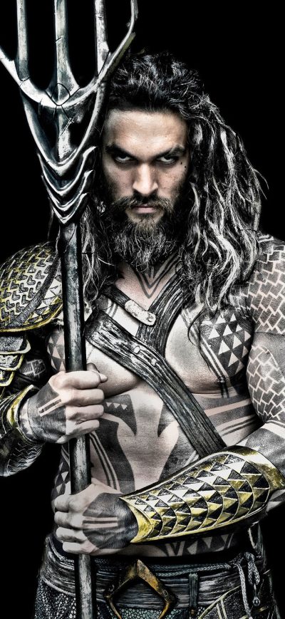 Fond d'écran Aquaman sur iPhone