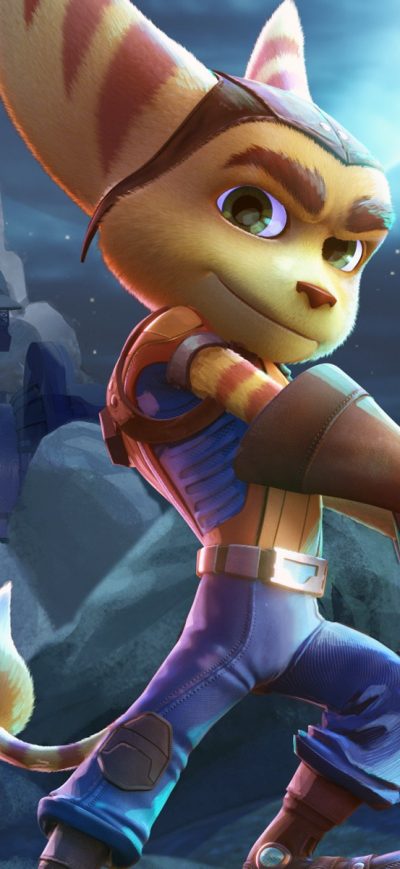 Fond d'écran Ratchet and Clank Movie sur iPhone