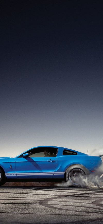 Fond d'écran iPhone Ford Shelby Burnout