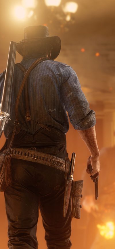 Fond d'écran iPhone Red Dead Redemption 2 4k Game