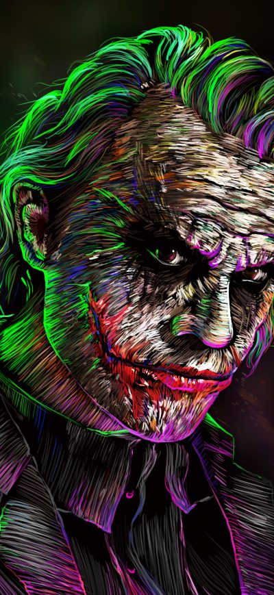 Fond d'écran iPhone Joker 4k Digital Art