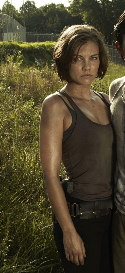 Fond d'écran iPhone Glenn Maggie Walking Dead