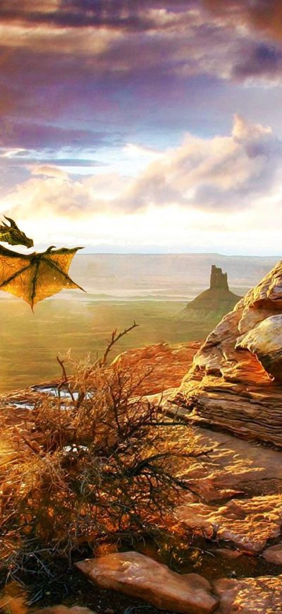 Fond d'écran iPhone Khaleesi With Dragon Game Of Thrones