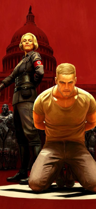 Fond d'écran iPhone 2017 Wolfenstein 2 The New Colossus 4k