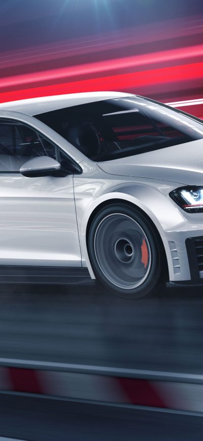 Fond d'écran iPhone Volkswagen Golf Concept Car 2017
