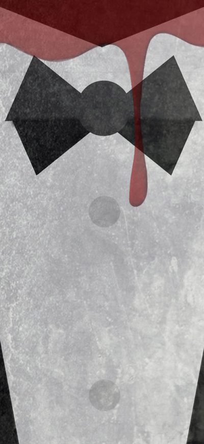 Fond d'écran Gentleman Blood Minimalism sur iPhone