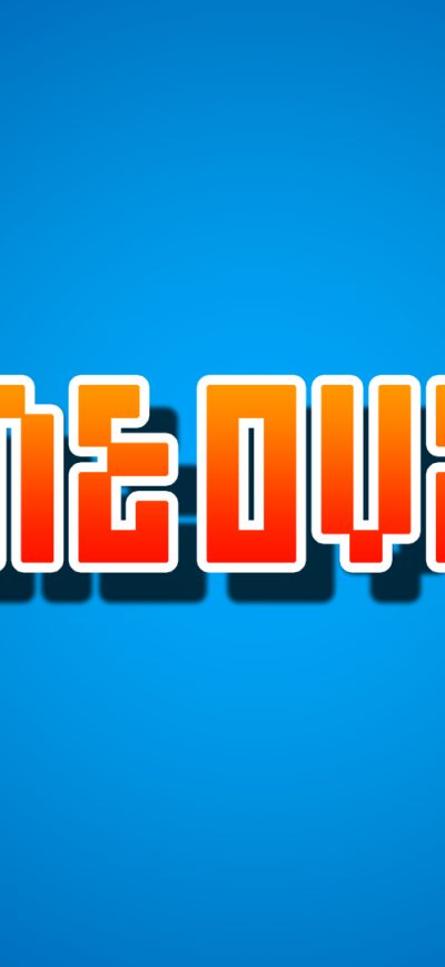 Fond d'écran iPhone Game Over