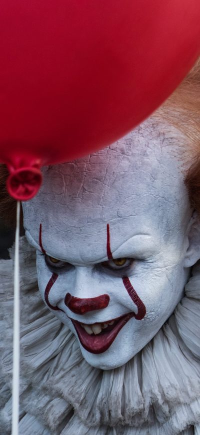 Fond d'écran iPhone Bill Skarsgard As Clown Pennywise It 5k