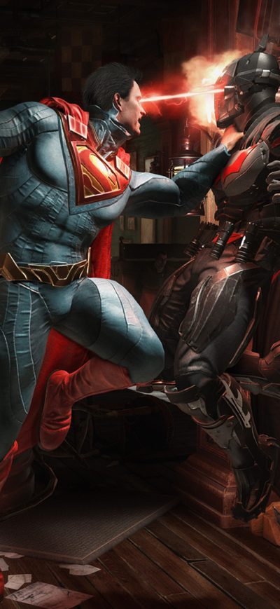 Fond d'écran iPhone Injustice 2 Batman vs Superman