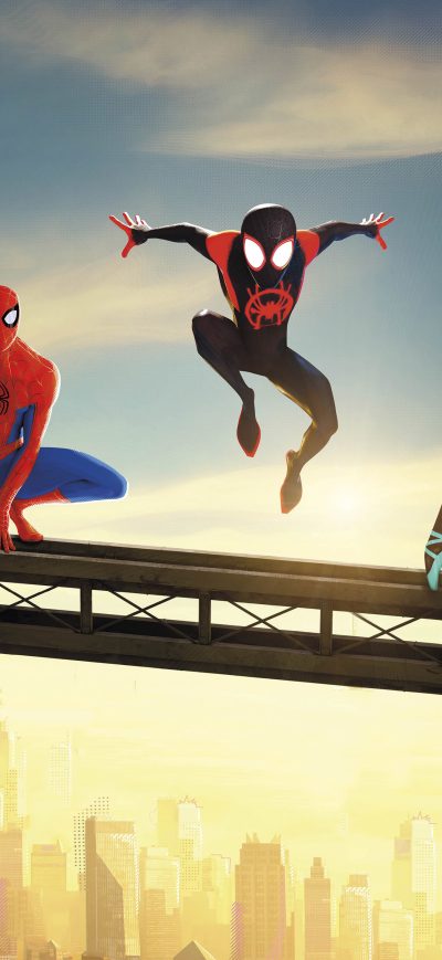 Fond d'écran iPhone SpiderMan Into The Spider Verse Movie Poster