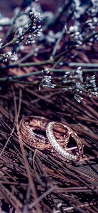 Fond d'écran iPhone Weeding Rings