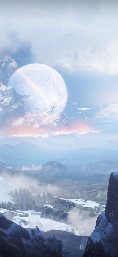 Fond d'écran iPhone Destiny 2 Off The Cliff 4k