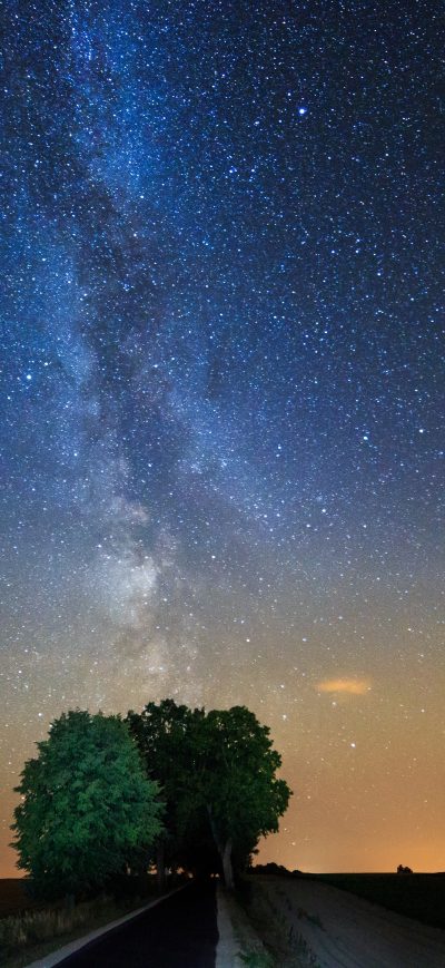 Fond d'écran iPhone Sky Astronomy Milky Way Night 5k