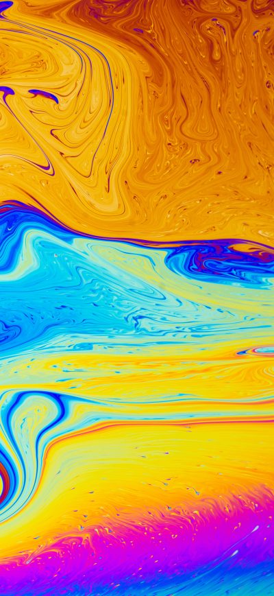 Fond d'écran iPhone Soap Film Abstract 5k