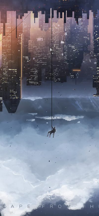 Fond d'écran Escape From Them 4k sur iPhone