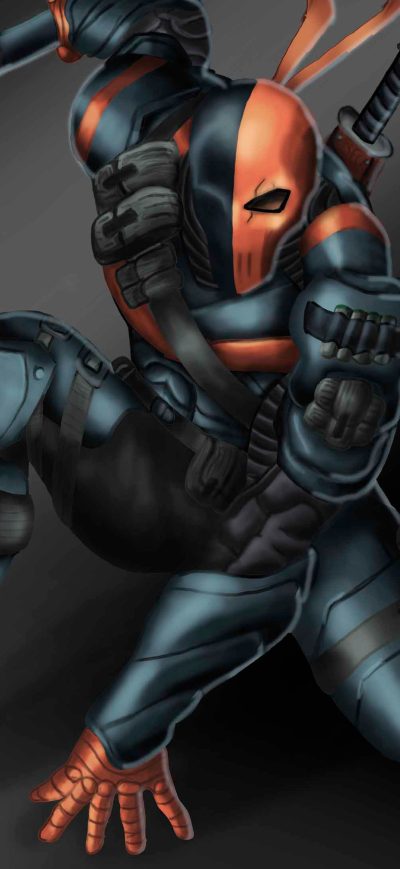 Fond d'écran iPhone Deathstroke Illustration