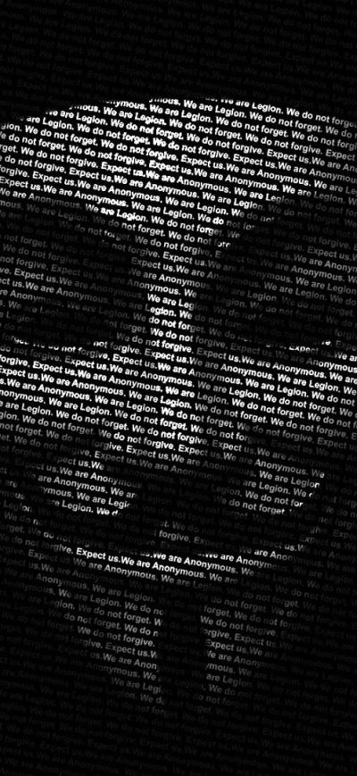 Fond d'écran iPhone Anonymus Hacker
