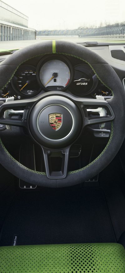 Fond d'écran iPhone Porsche 911 GT3 RS 2018 Interior
