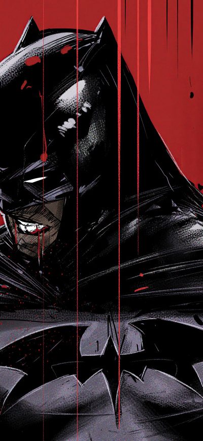 Fond d'écran iPhone Batman Red 4k 2020 Artwork