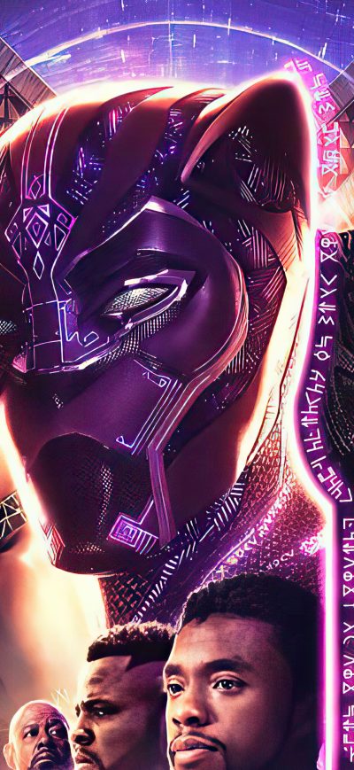 Fond d'écran iPhone Black Panther Fan Made Poster