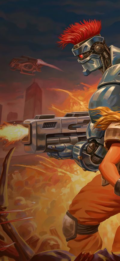 Fond d'écran iPhone Blazing Chrome 2022