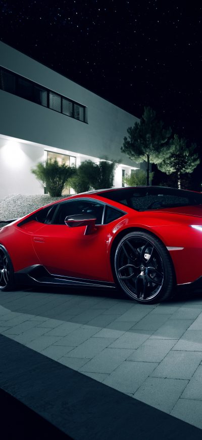 Fond d'écran iPhone Novitec Torado Lamborghini Huracan 2018 Front