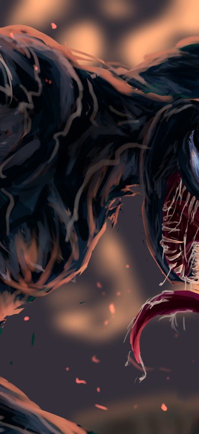 Fond d'écran iPhone Venom 4k Fan Artwork