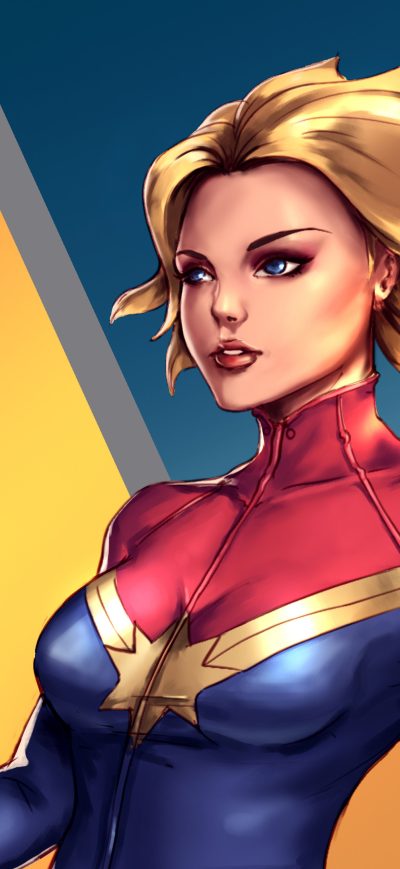 Fond d'écran iPhone Captain Marvel 2020 New