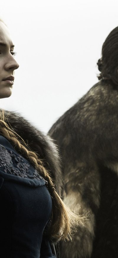 Fond d'écran iPhone Jon Snow and Sansa Episode 9