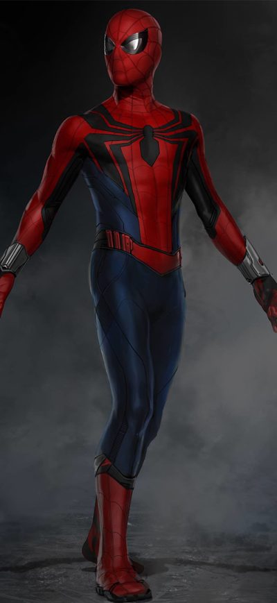 Fond d'écran iPhone Spiderman Suit Artwork