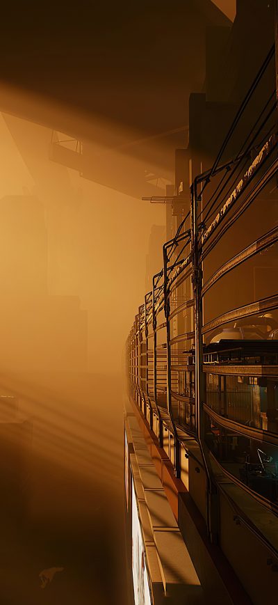 Fond d'écran iPhone Cyberpunk 2077 Ray Of Light
