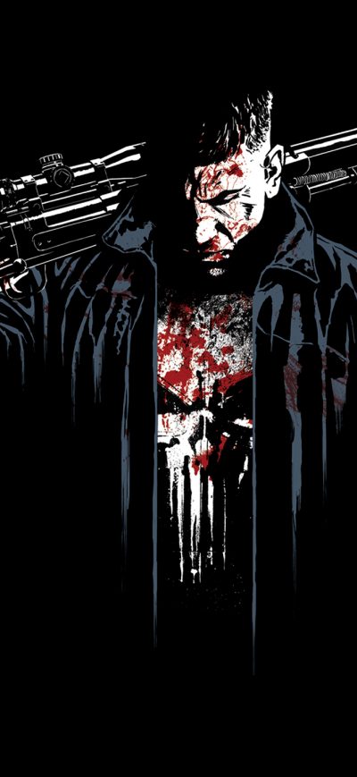 Fond d'écran iPhone The Punisher Digital Art