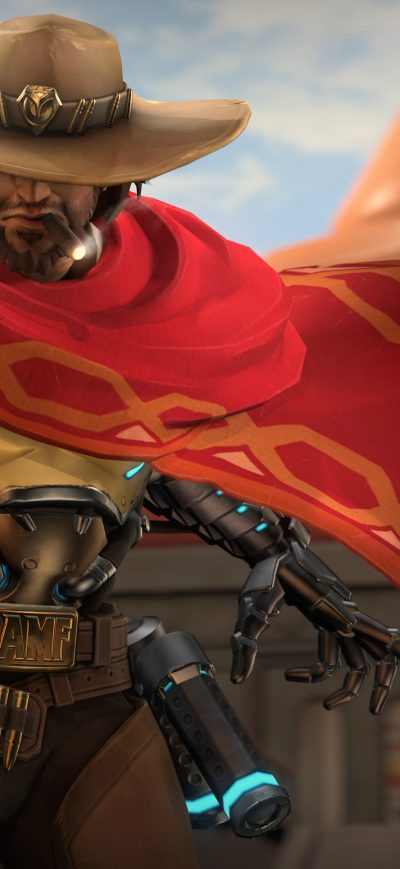 Fond d'écran iPhone Mccree Overwatch 5k