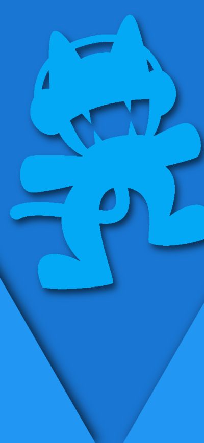 Fond d'écran iPhone Monstercat Logo