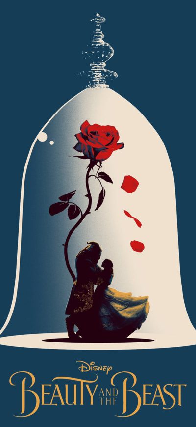 Fond d'écran iPhone Beauty And The Beast Poster Artwork