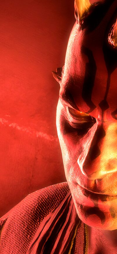 Fond d'écran iPhone Darth Maul Star Wars Battlefront II 2019