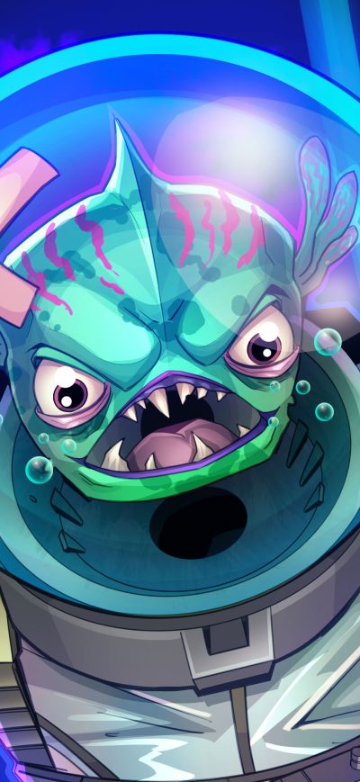 Fond d'écran iPhone Fortnite Leviathan Fan Art