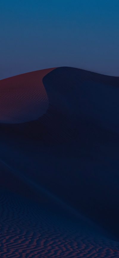 Fond d'écran iPhone Desert Hills Dusk Sand Dunes 8k