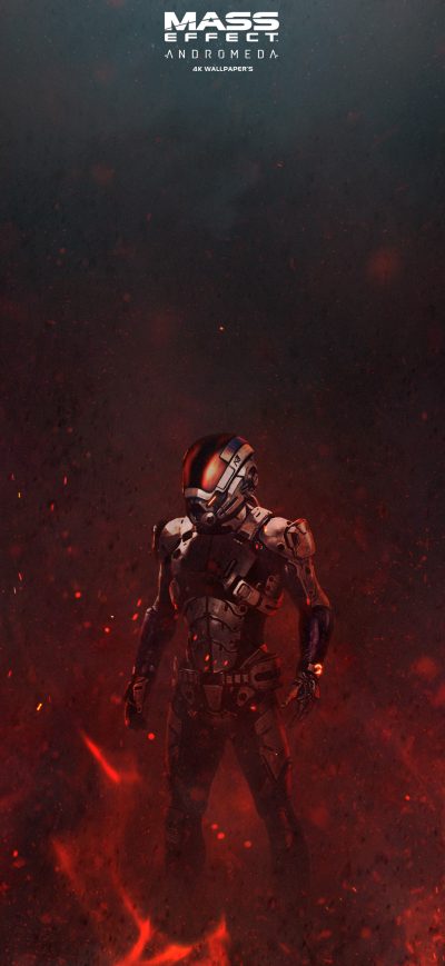 Fond d'écran iPhone Mass Effect Andromeda Game Artwork 4k