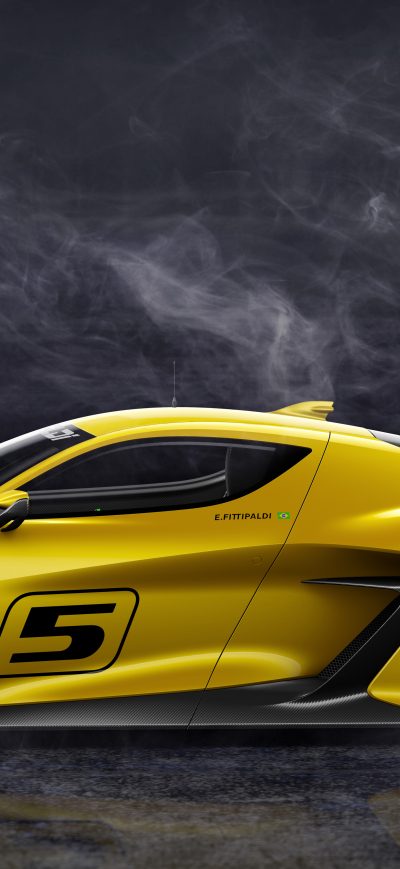 Fond d'écran iPhone Fittipaldi EF7 Vision Gran Turismo Limited Edition Side View