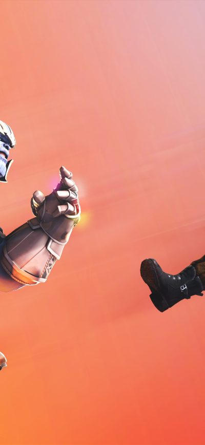 Fond d'écran iPhone Star Lord Vs Thanos