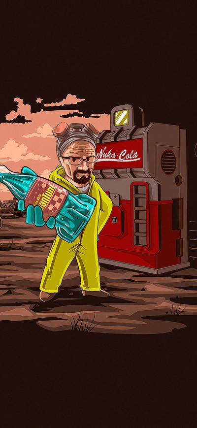 Fond d'écran iPhone Walter White Fallout 4
