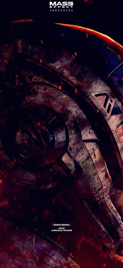 Fond d'écran iPhone Mass Effect Andromeda HD Artwork