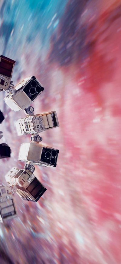 Fond d'écran iPhone Interstellar Endurance Spaceship
