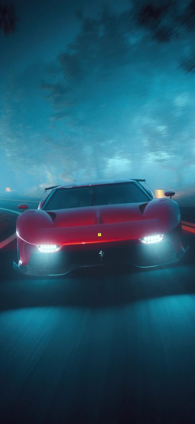 Fond d'écran iPhone Ferrari P80 C CGI