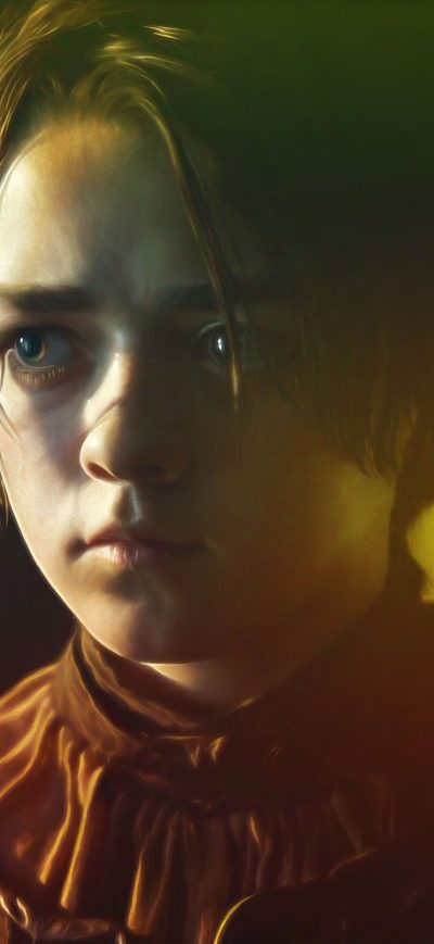Fond d'écran iPhone Arya Stark Portrait
