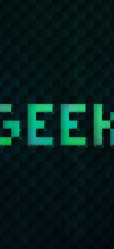 Fond d'écran Geek sur iPhone