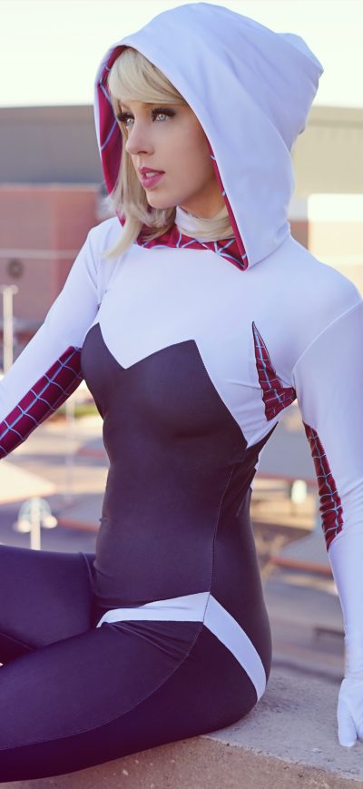 Fond d'écran iPhone Gwen Stacy Cosplay