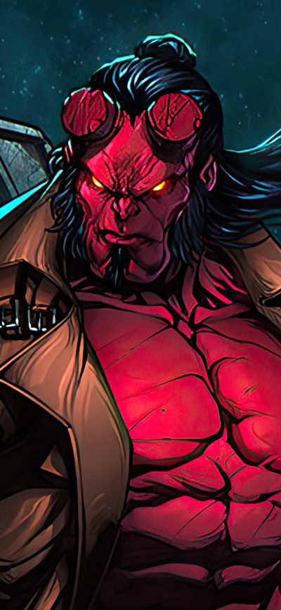 Fond d'écran iPhone Hellboy New 2020